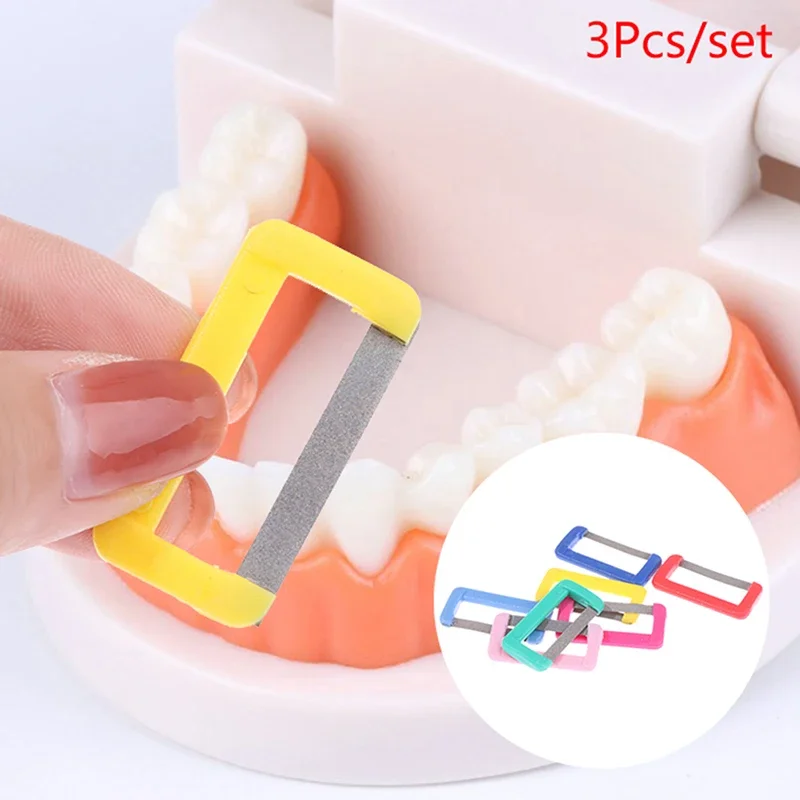 Teeth Whitening Strips Crest - 3Pcs Disposable Dental Orthodontic Interproximal Enamel