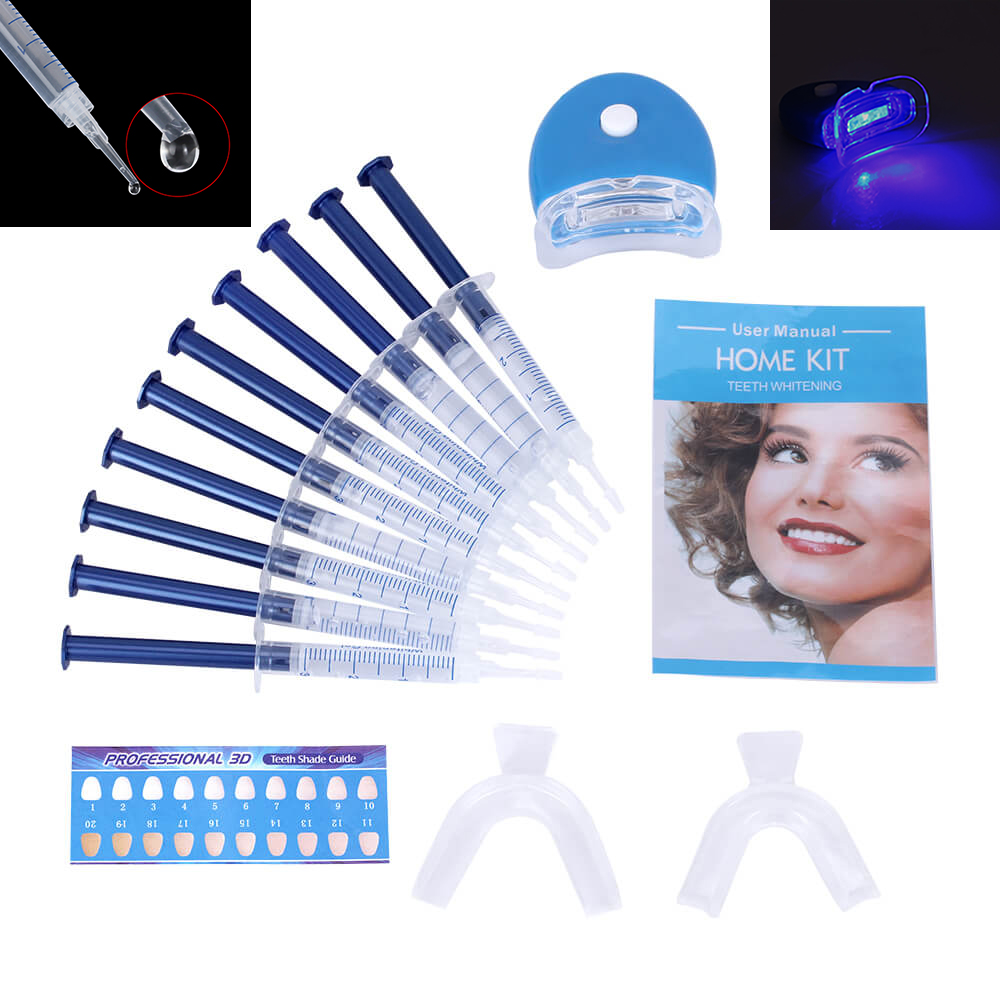 Teeth Whitening Gels Used By Dentists - 1 set Teeth Whitening 44% Peroxide