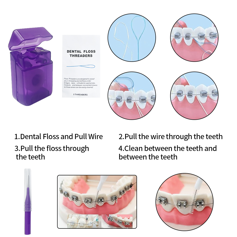 8Pcs/set Orthodontic Dental Ca - Teeth Whitening With Braces 评论和价格