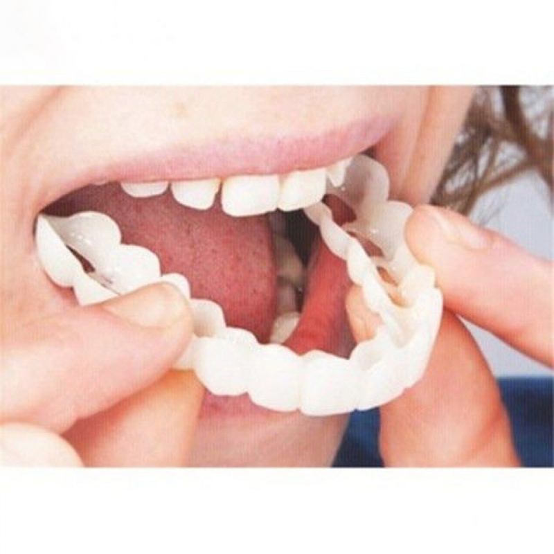 Perfect Fit False Teeth Cover  - Teeth Whitening With Braces 评论和价格