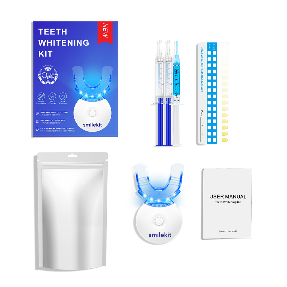 Teeth Whitening Kit - 5X LED L - Teeth Whitening Essence 评论和价格