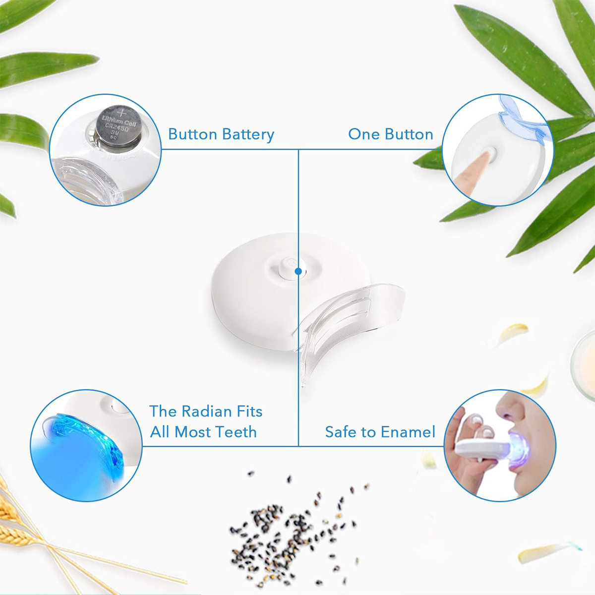Teeth Whitening Kit - 5X LED L - Teeth Whitening Essence 评论和价格