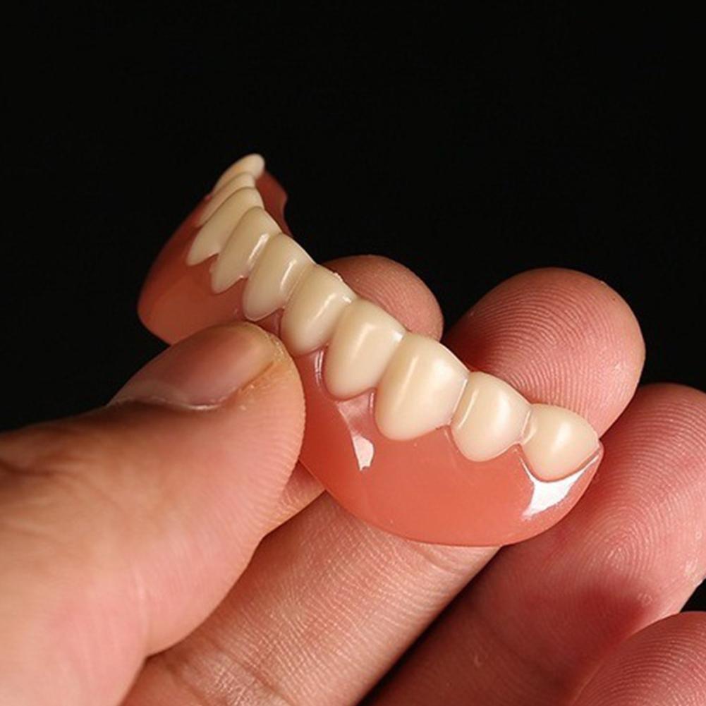 New False Teeth Silicone Upper - Teeth Whitening With Braces 评论和价格