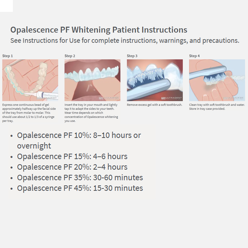 Opalescence Whitening 20% PF 2 - Teeth Whitening Gels Used By Dentists 评论和价格