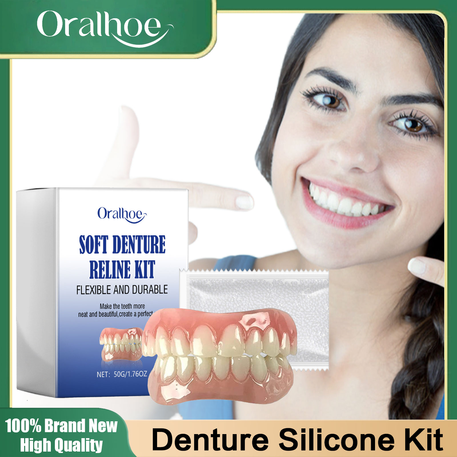 Soft Denture Reline Kit Perfec - Teeth Whitening With Braces 评论和价格