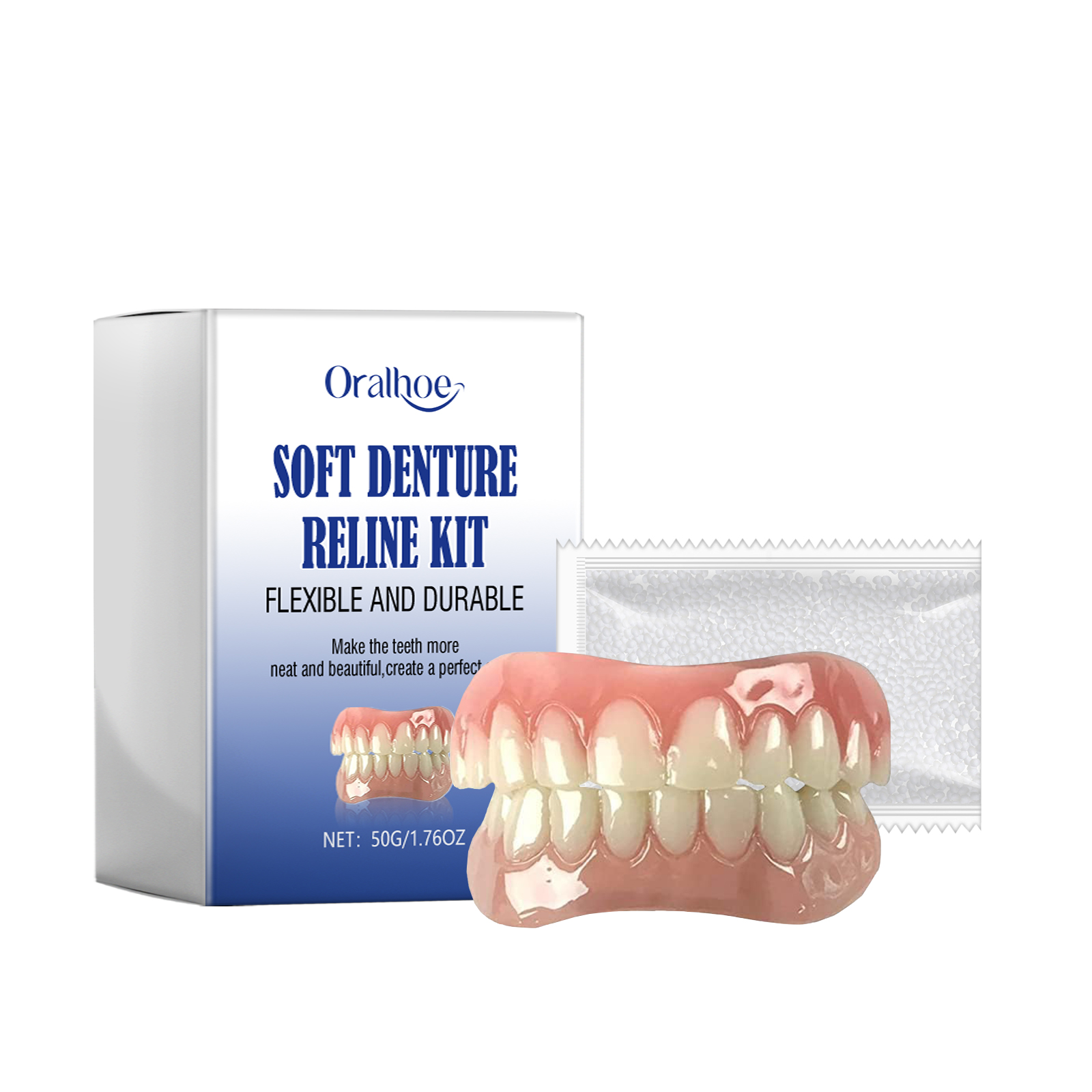 Soft Denture Reline Kit Perfec - Teeth Whitening With Braces 评论和价格