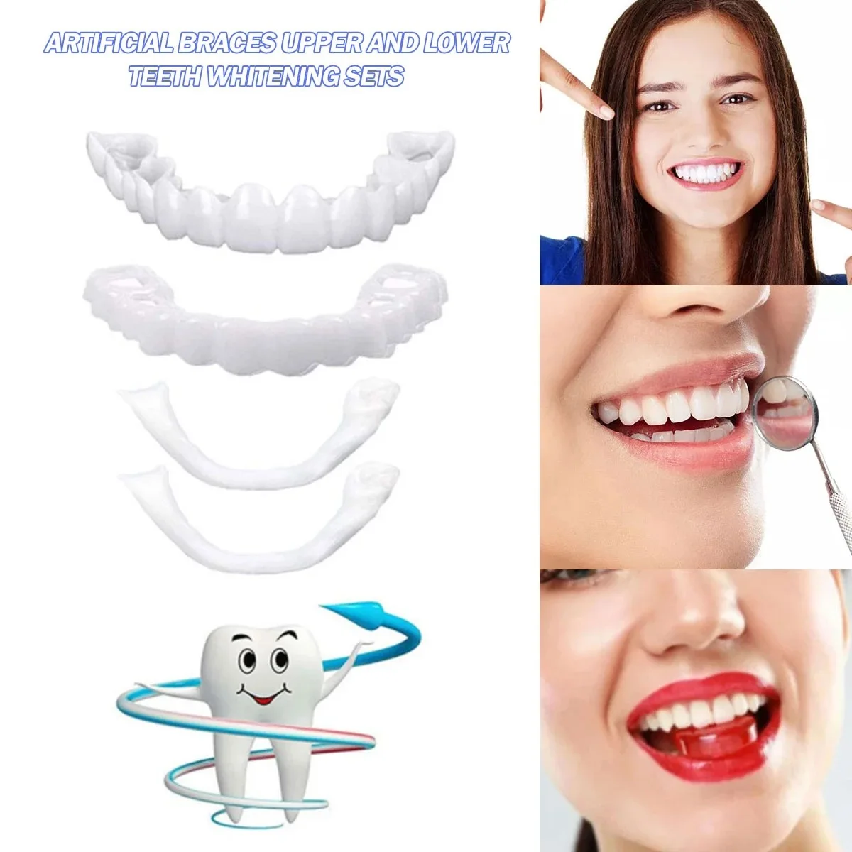 Teeth Veneers Whitening Dentur - Teeth Whitening With Braces 评论和价格