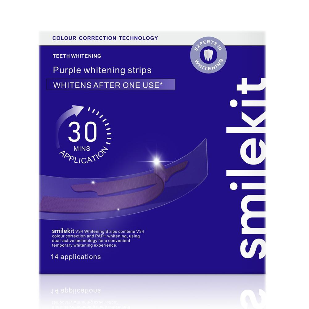 Smilekit Teeth Whitening Stri - Teeth Whitening Strips Crest 评论和价格