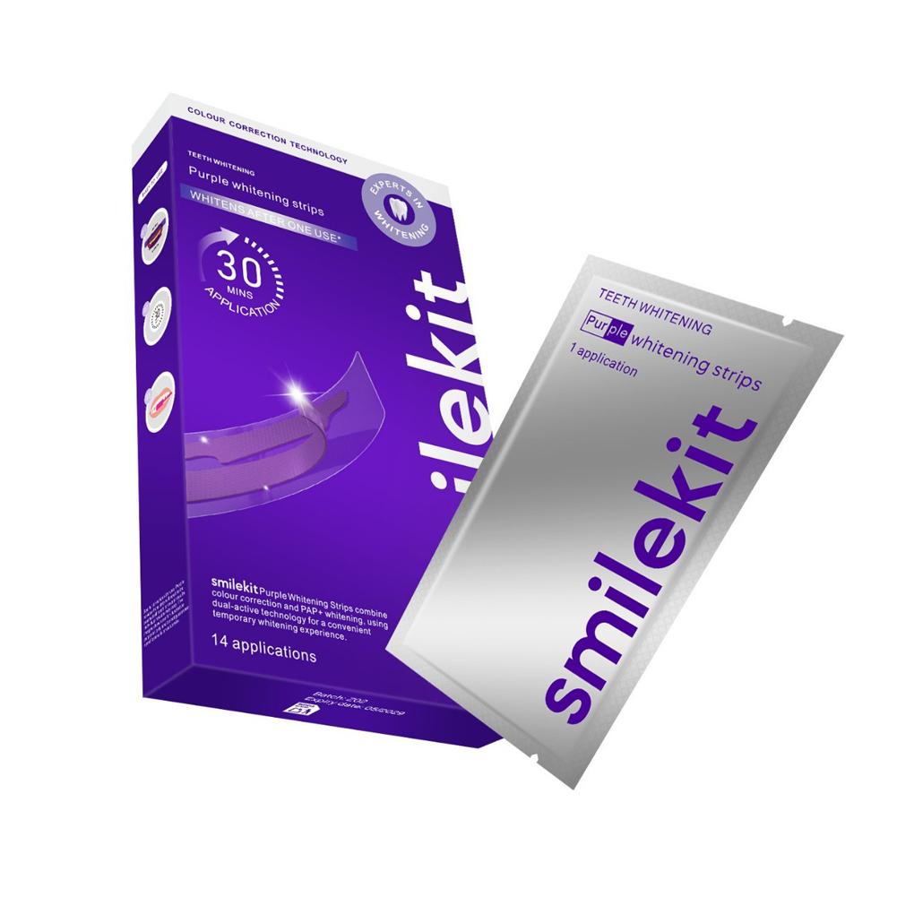 Smilekit Teeth Whitening Stri - Teeth Whitening Strips Crest 评论和价格