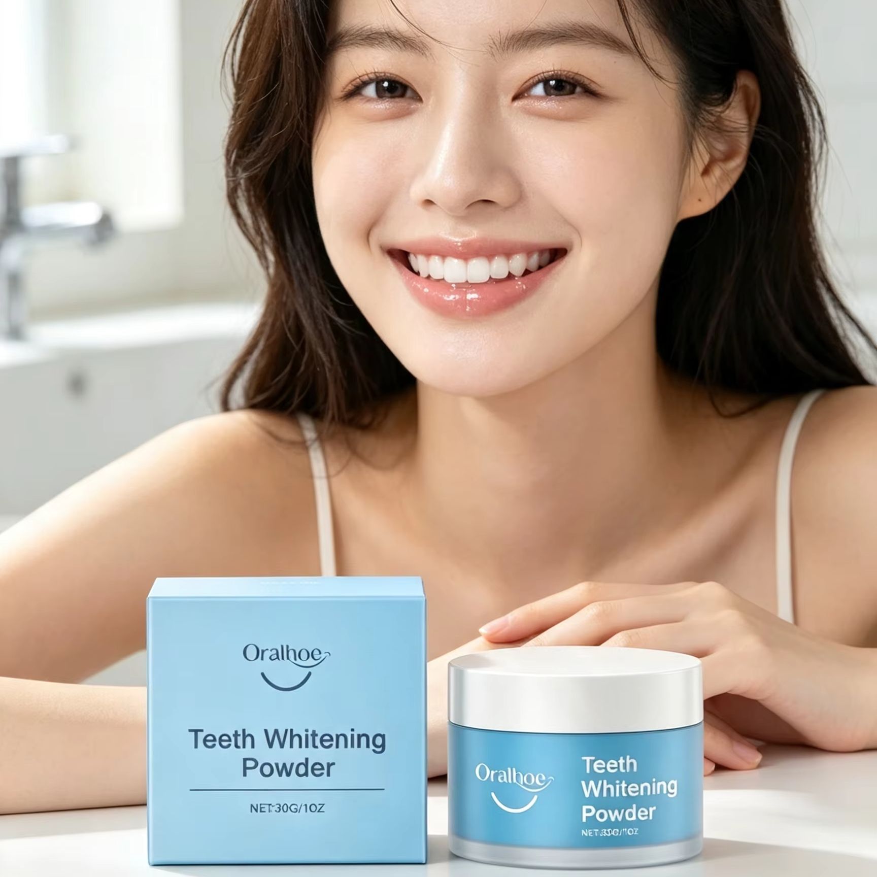 Oralhoe Tooth Powder for Brush - Teeth Whitening Essence 评论和价格