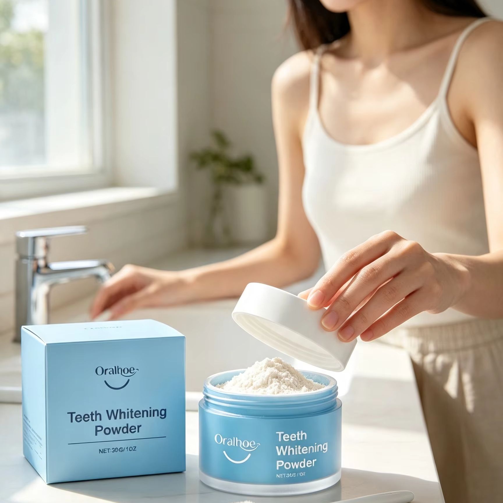Oralhoe Tooth Powder for Brush - Teeth Whitening Essence 评论和价格
