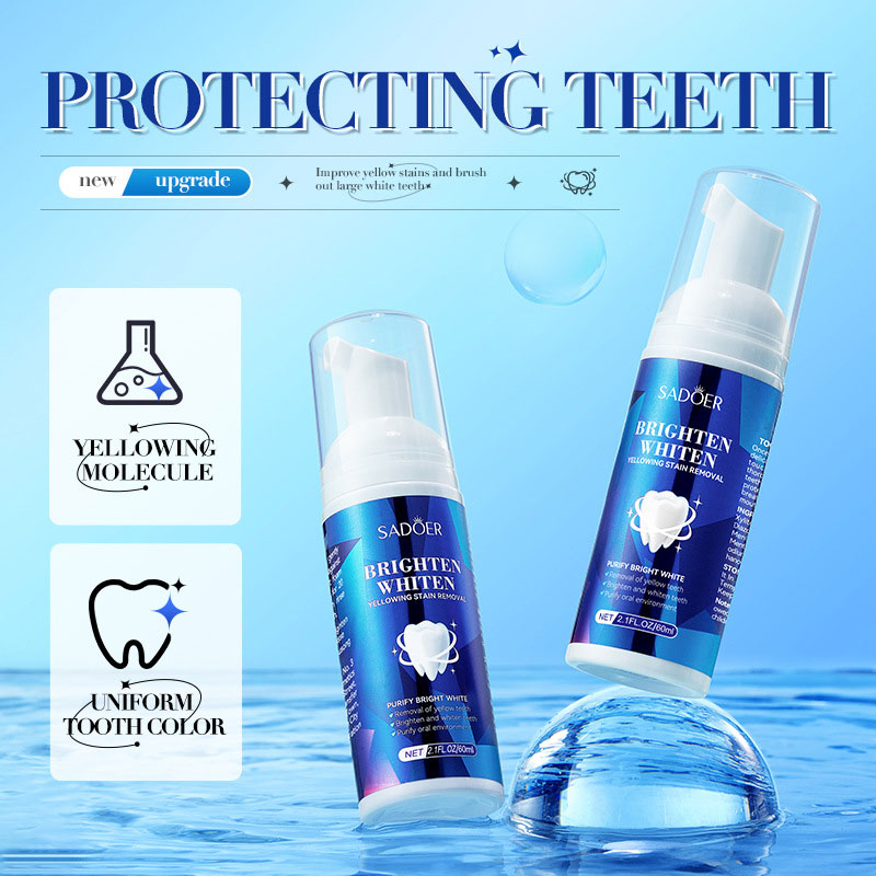 SADOER Bright White Teeth Clea - Teeth Whitening Xylitol Gum 评论和价格