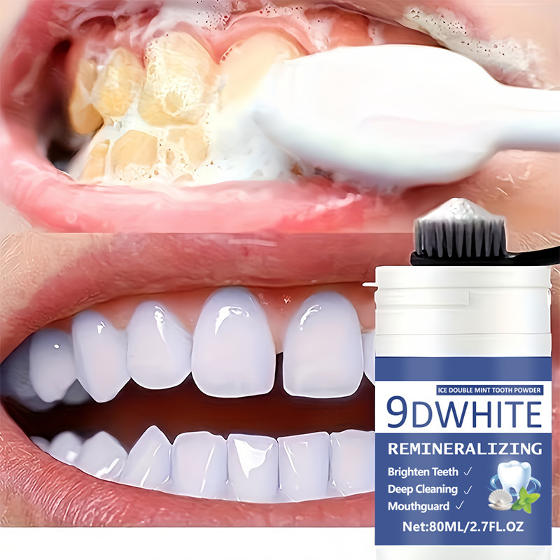 9D Purple Teeth Whitening Powd - Teeth Whitening Free 评论和价格