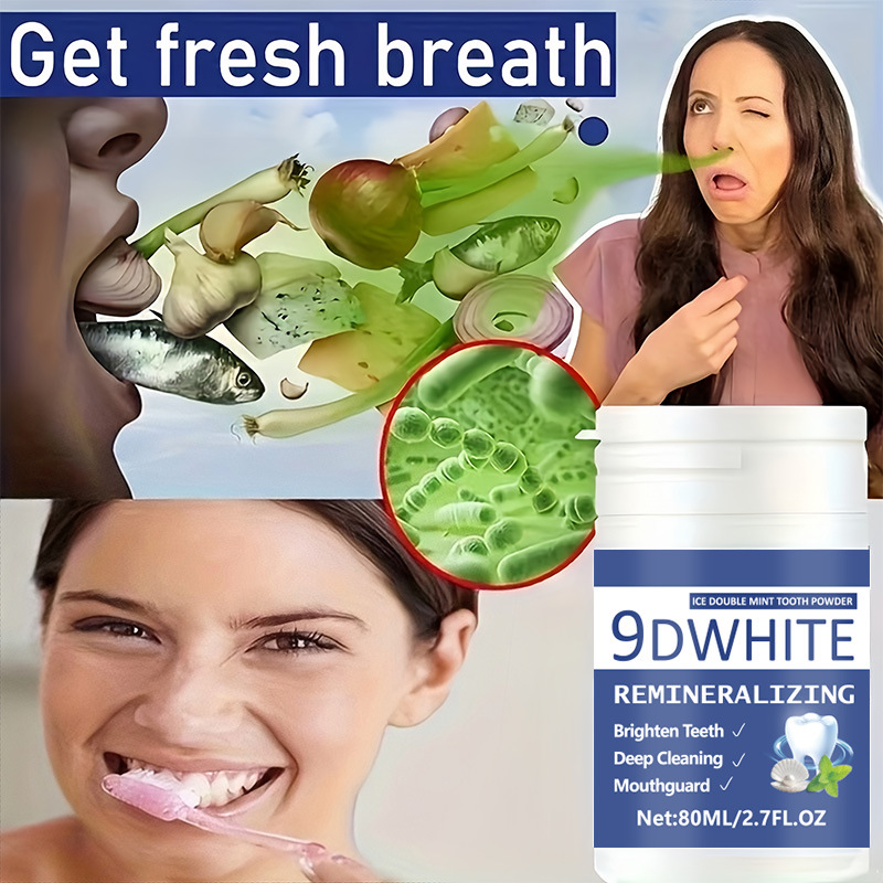 9D Purple Teeth Whitening Powd - Teeth Whitening Free 评论和价格