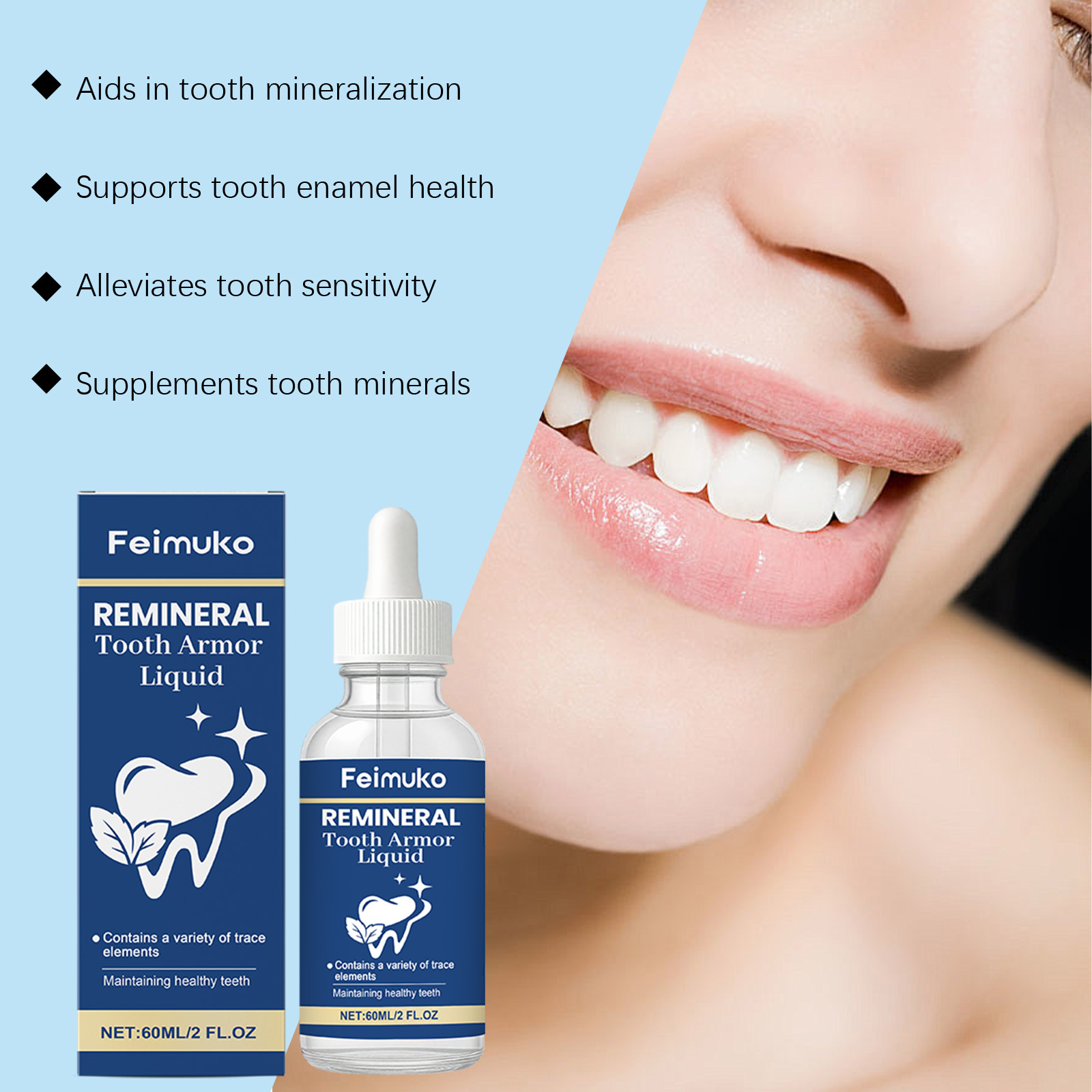 Tooth Care Liquid Hydroxyapati - Teeth Whitening Serum 评论和价格