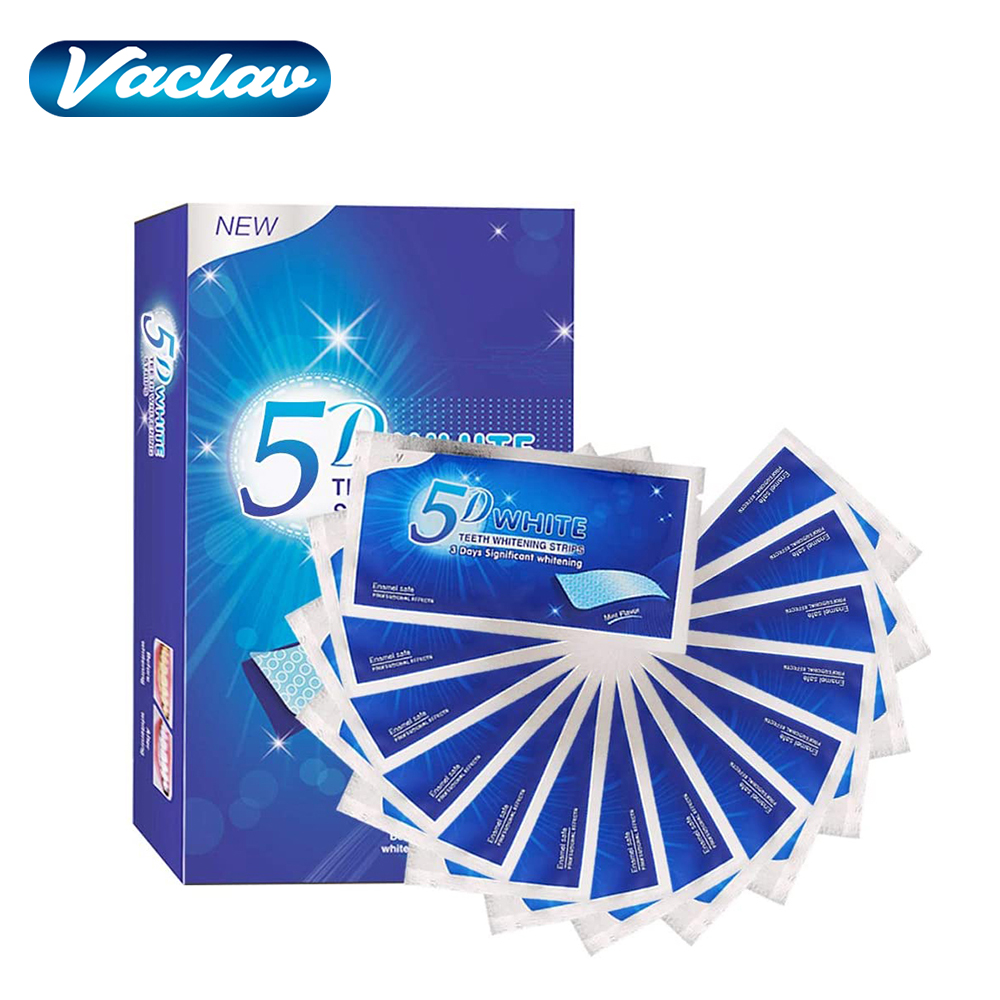 5D White Teeth Whitening Strip - Teeth Whitening Strips Crest 评论和价格