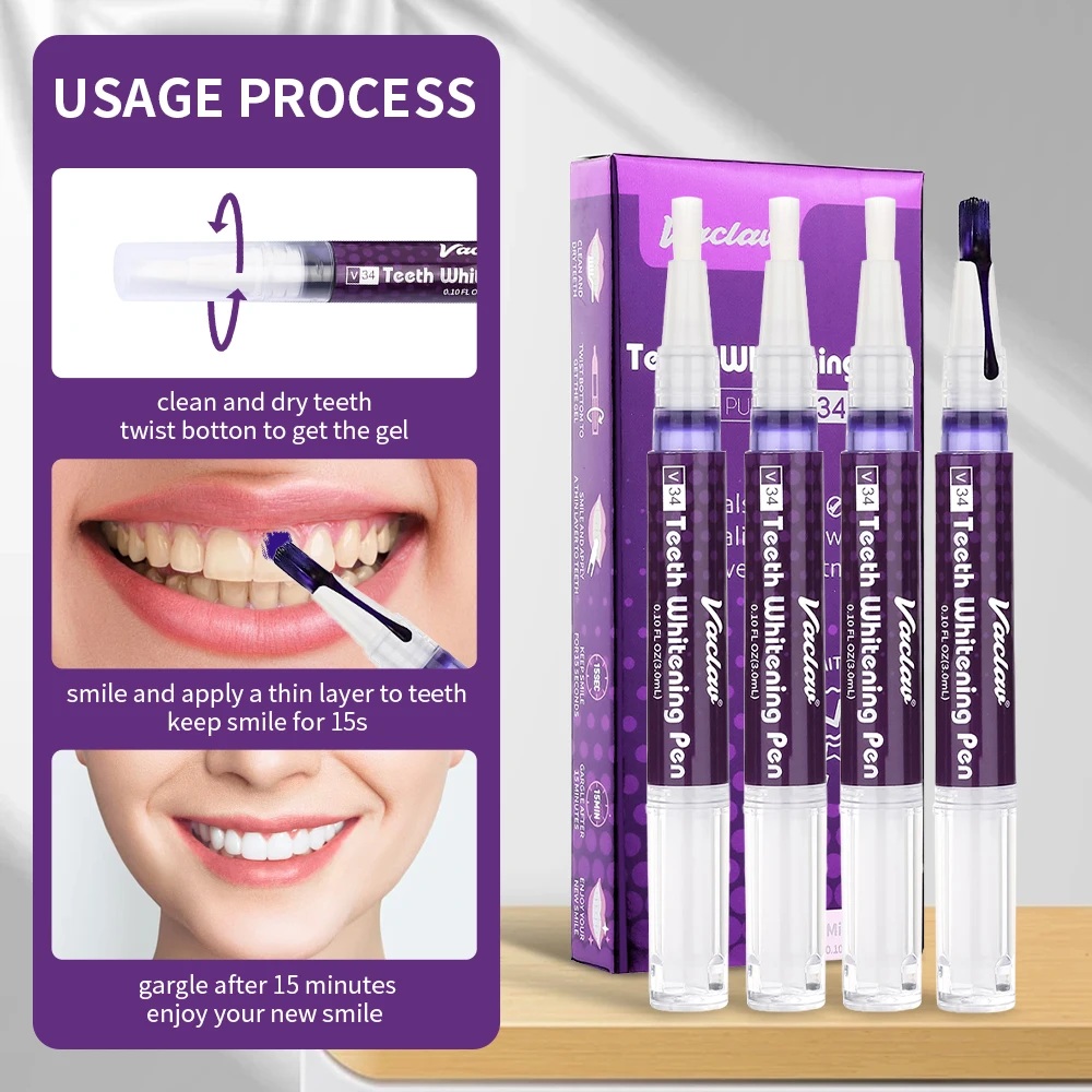Vaclav V34 Purple teeth whiten - Teeth Whitening Fast 评论和价格