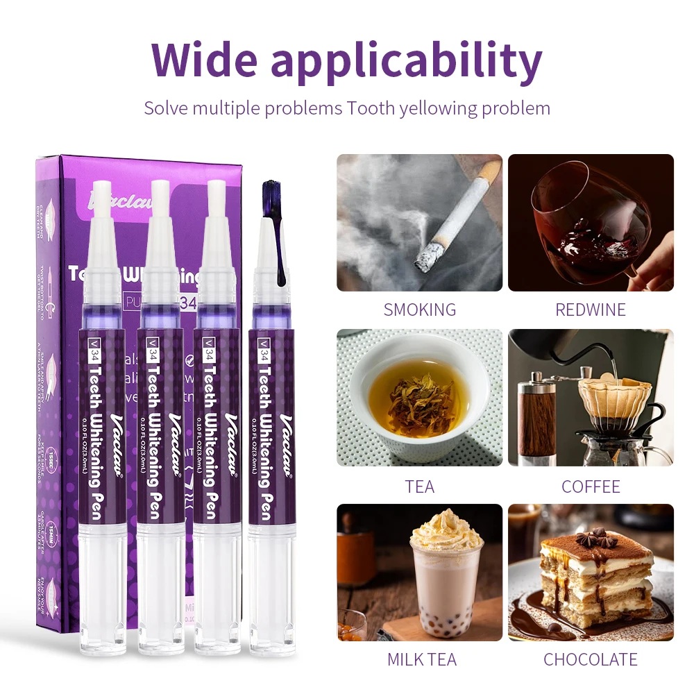 Vaclav V34 Purple teeth whiten - Teeth Whitening Fast 评论和价格